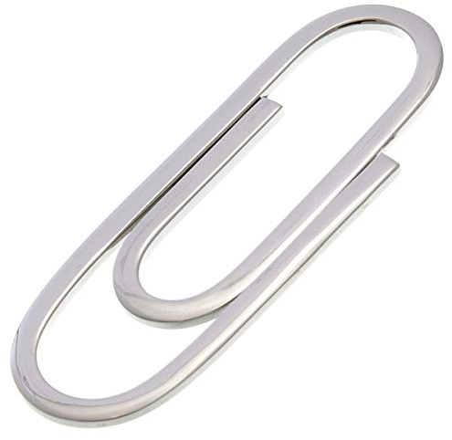 Alexander Castle Solide 925 Sterlingsilber Geldklammer Büroklammer Design für Herren - Kommt in Herrenschmuck Präsentation Box