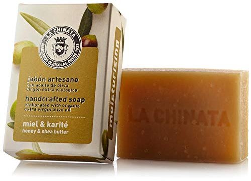 Jabón Artesano 'Hidratante' Miel & Karité - La Chinata. Limpieza de las manos, evitando la piel seca.