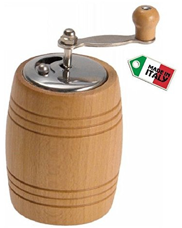 MACINA PEPE MACINAPEPE MACININO BARATTOLO BARILOTTO LEGNO MANOVELLA ACCIAIO