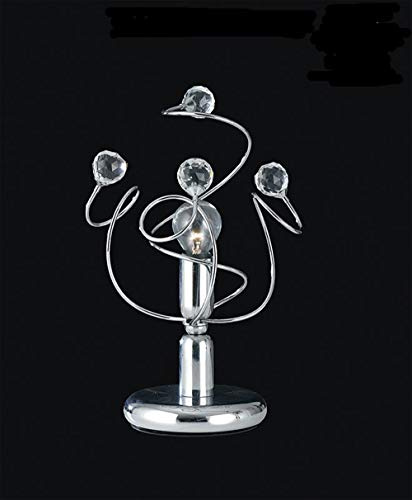 LUME MODERNO COLLEZIONE MINA IN CROMO E CRISTALLO JOSHOP