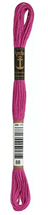 ANCHOR Sticktwist, löplängd: 8M 88 broderitrådar