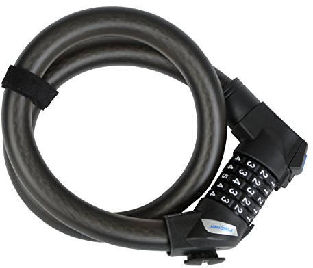 Fischer Cable Chain Lock, Combination Lock Diameter 23 mm, black, 85, 85902