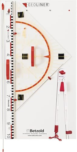 GEOLINER - Tafel-Zeichengeräte, Geräte-Platte, magnetische Ausführung