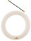 Zenitech - Tire-Fil Nylon Ø3mm - 25m - Flexible pour Passage à Travers Conduits Étroits - Résistant à l'Abrasion - Léger et Facile à Manipuler - Blanc - 25m