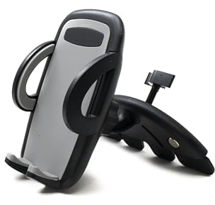 System-S KFZ Auto Universal CD Schlitz Halterung Halter Mount (ca. 70 mm - 95 mm) für Smartphone Handy Navi GPS