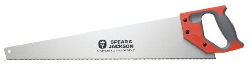Spear & Jackson B9522 Hardpoint Soft Feel Handle Saw 22 x 8 Points Per Inch