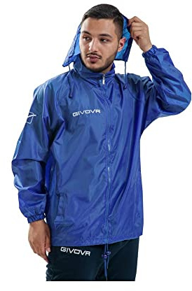 Givova, rain basico, azul, S