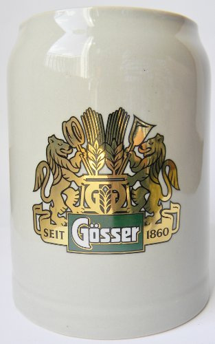 Gösse Steingut Bier Krüge 6 Stück mit jeweils 0,5 Liter