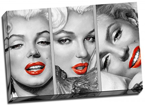 Marilyn Monroe Vintage Pop Art Leinwanddruck, 76,2 x 50,8 cm, A1