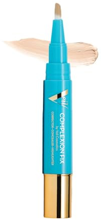 Complexion Fix Concealer - Hydrating Liquid Concealer for Under Eyes & Dark Circles - Infused with Hyaluronic Acid - Contour, Highlight, Correct - Anti-Aging, Vegan, Lightweight (1N Porcelain Neutral)