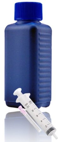 Nachfülltinte Druckertinte Refillset für BROTHER (blau/cyan), 1 Liter