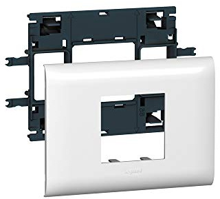 Legrand evolutionär dlp-kanal - Bipolär Mosaic dlp-adapter 2 moduler topp 85