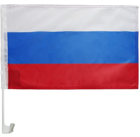 AZ FLAG Autofahne Russland 45x30 cm Russische Mesh-Polyester Saugnapf