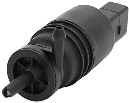sourcing map Waschwasserpumpe Scheibenwaschpumpe Für BMW E36 1PC | Kunststoff/Metall, Scheiben- & Scheinwerferreinigung, Für 318I-320I-323I-M3-X5-Z3, 67128362154,67128377612,1J5955651, 2-Pin