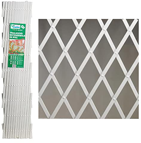 Celosia Pvc Blanca Extensible 4x1 metros.