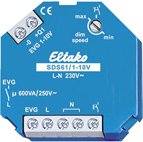 Eltako Dimmschalter 1-10 V, für EVG SDS 61/1-10 V, 2719519