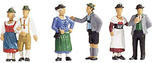 Noch H0 15578 Figuren-Set Menschen in Tracht