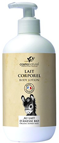 Cosmo Naturel Lait corporel au lait d'ânesse et HE 500ml