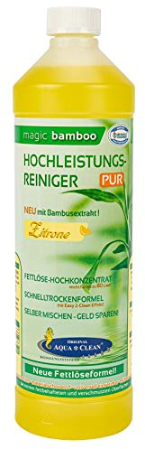 AQUA CLEAN Magic Bamboo Hochleistungsreiniger 1l Hochkonzentrat (Zitrone)