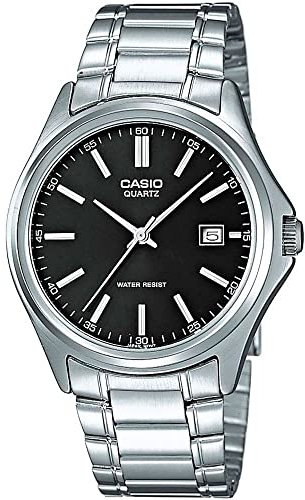 Casio Men's Analogue Quartz Watch with Stainless Steel Bracelet MTP-1183PA-1A