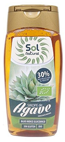 Solnatural Sirope De Agave Pequeðo Bio 250 Ml 100 g