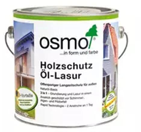 Osmo-Color Holzschutz-ÖL-Lasur 0,750 L