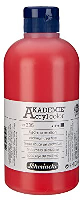 Schmincke AKADEMIE Acryl color Kadmiumrotton 500 ml, 23 335 028