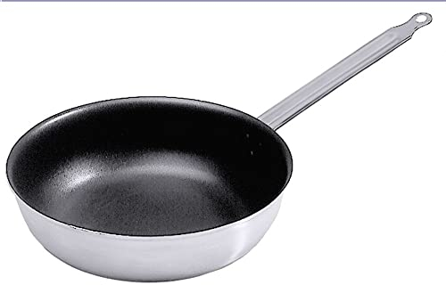 Contacto Sauteuse 24 cm, Aluminium mit Eisenstiel, mit Antihaft-Beschichtung