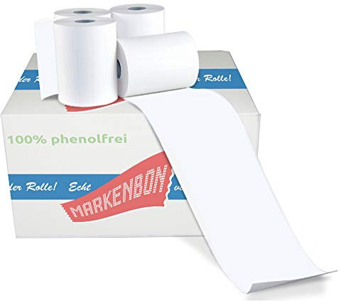 50 phenolfreie Thermorollen für Lieferheld UMTS Express Bestellbox [25m] - markenbon