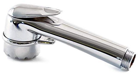wellenshop Brausekopf Duschkopf 1/2'' mit Start/Stop Taste Boot Camping