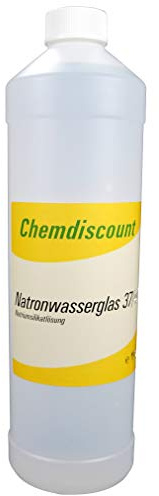 1Liter (ca. 1,35kg) Natronwasserglas 37/40°, Natriumsilikat
