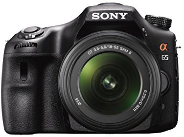 Sony SLT-A65VL - Cámara réflex Digital con función HDR (Sensor CMOS de 24,3 Mpx, XGA, buscador OLED, Full HD, 1080p, Mini HDMI, USB 2.0) (Importado)