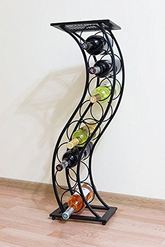 DanDiBo Scaffale Vini Colonna a Fiori Elegance 80 cm Porta Bottiglie Supporto Porta Fiori
