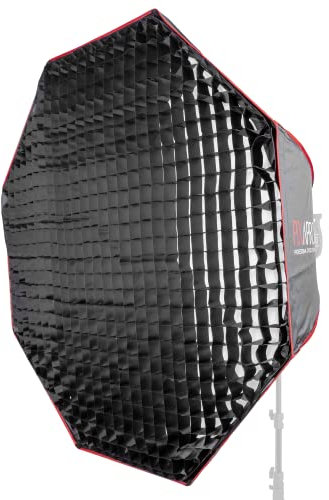 120cm 4ft Elinchrom Easy Set Up Softbox Umbrella Open Octagonal Soft Box Round Diffuser Circular Grid Softbox Studio Photo Key Lighting Octobox Lightbox (120cm)