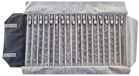 CAMPIONE COLLECTIONS Rotolo professionale da gioielleria porta collane portacollane da cassaforte o da viaggio