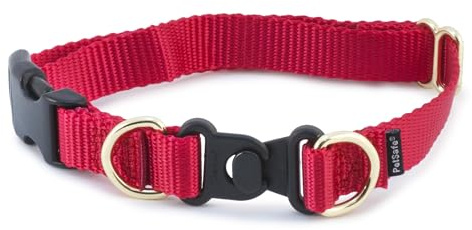 PetSafe KeepSafe Break-Away Collar 1 in Wide, Medium, Red Prevent Collar Accidents for Your Dog or Puppy Improve Safety, Compatible with Leash Use, Adjustable Sizes