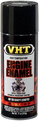 Vht High Temperature Engine Enamel Gloss Black 11 Oz. Aerosol - Lot of 6