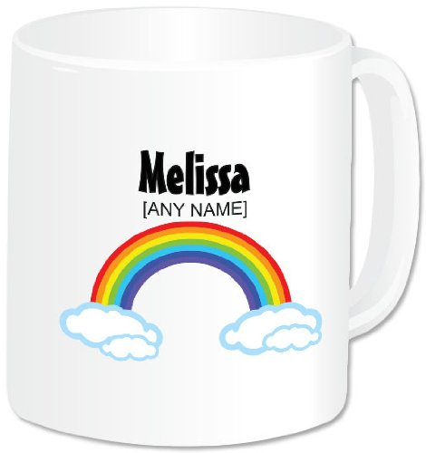 Personalised Jumbo Giant 20oz Mug - Rainbow Mug Name Cup - Novelty Birthday Christmas Thank You Gifts for Men and Women