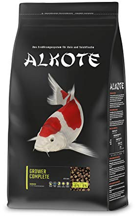 AL-KO-TE, 1-Jahreszeitenfutter für Koi, Sommer, Schwimmende Pellets, 6 mm, Hauptfutter Grower Complete, 3 kg
