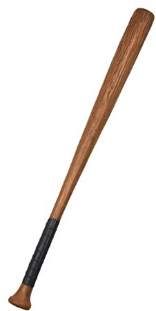 Baseballschläger mit schwarzem Griff 86cm