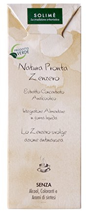 Natura pronta estratto analcolico allo Zenzero indicato per la sensazione di nausea 50 ml - Prodotto erboristico made in Italy