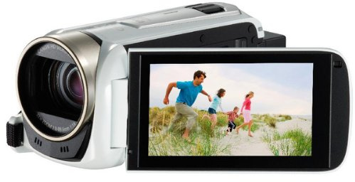 CANON HF R506 - white - Camcorder + SDHC Premium Series - Flash memory card - 16 GB - Class 10