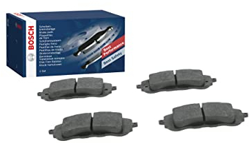 Bosch BP1709 - Plaquettes de Frein Avant pour Voiture - Qualité Bosch - Réduction du Bruit et de la Poussière - Certifié ECE-R90 - Sans Cuivre - Jeu de 4 Plaquettes - Avec Accessoires