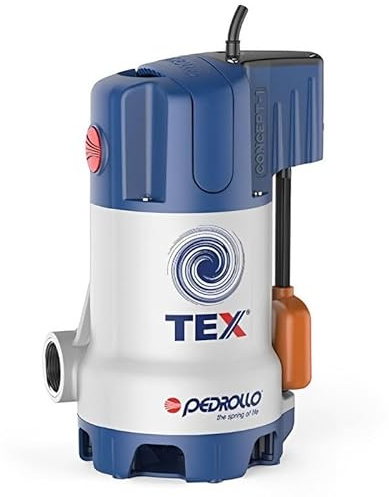 Pedrollo Hebepumpe TEX3, 0,55 kW bis 13,2 m³/h, einphasig, 220 V
