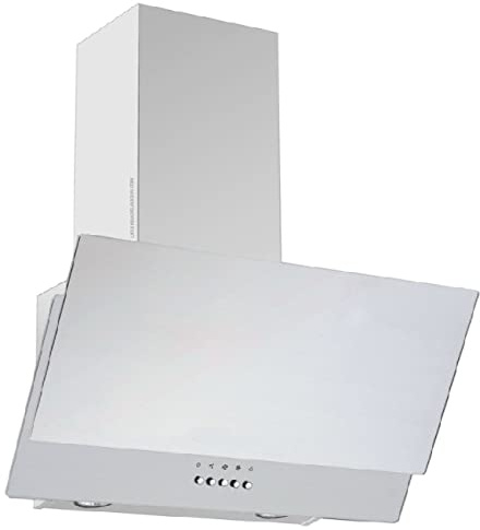 Suinga Campana decorativa in vetro bianco. Classe energetica C. Motore 105 W. 3 livelli di potenza.