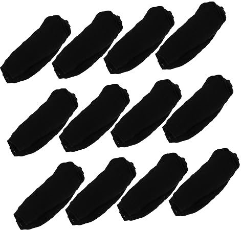 Mutandine per Incontinenza 12 Pezzi in Nylon Nere Stile Brief | Lavabili, Protezione da Perdite, per Recupero e Breve Incontinenza, Adatte a Uomo e Donna