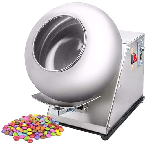 Máquina Comercial, Máquina Panificadora De Chocolate, Máquina Automática De Recubrimiento De Azúcar para Moldes De Caramelo, Máquina Comercial Pequeña para Recubrimiento De Nueces