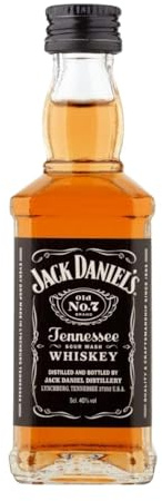 Whisky Bourbon 10 Einheiten Box Jack Daniel's Old Nº 7 Tennessee PET Miniaturflasche 5 cl