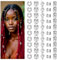 TIESOME 50 Stück Dreadlocks Schmuck,haarperlen zum klipsen Braids Schmuck goldener haarschmuck für Zöpfe Haarperlen für Dreadlocks hair beads haarschmuck für Festival haarschmuck (Silber)