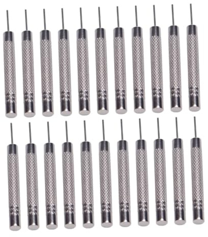 LIGIGWASH 24 Stück Uhrenreparaturwerkzeug aus Stahl mit Griffoberfläche Leichter Armbandentferner für Federstege Uhrbandwechsel und Reparatur